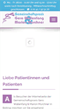 Mobile Screenshot of praxis-wallenfang-murchner.de